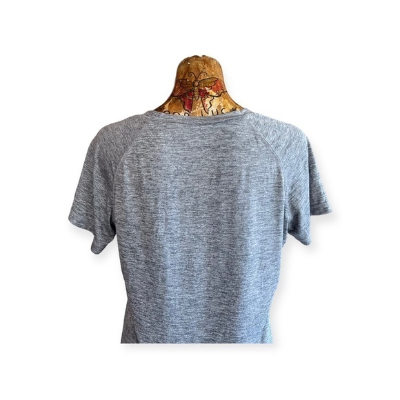 Danskin gray tshirt top XLarge casual athletic attire - Picture 5 of 7